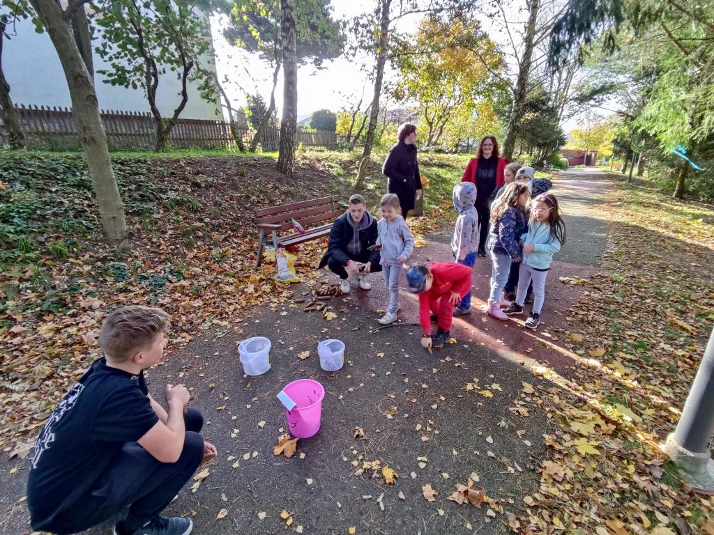 Prvňáci a jejich patroni – první společná akce