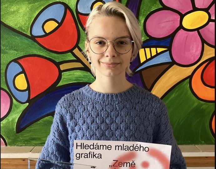 Eliška Brabcová - 1. místo v soutěži Hledáme mladého grafika