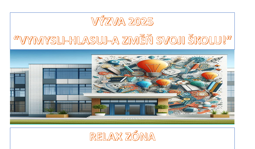 ŽÁKOVSKÁ VÝZVA 2025 „VYMYSLI – HLASUJ – A ZMĚŇ SVOJI ŠKOLU“ 
