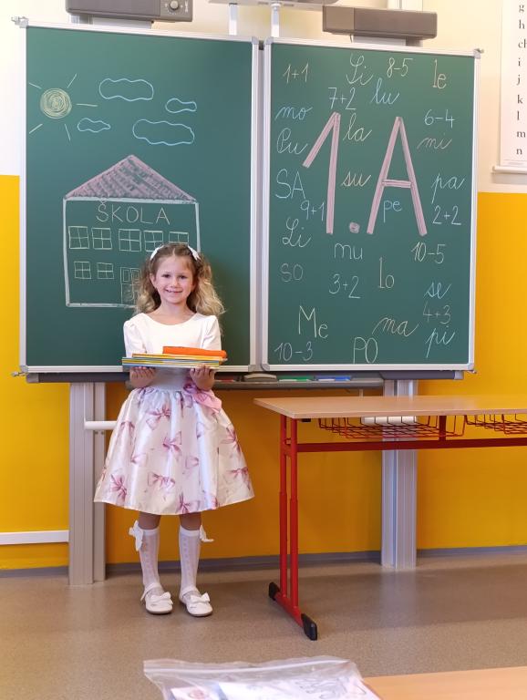 První školní den u Krabíků (I.A)