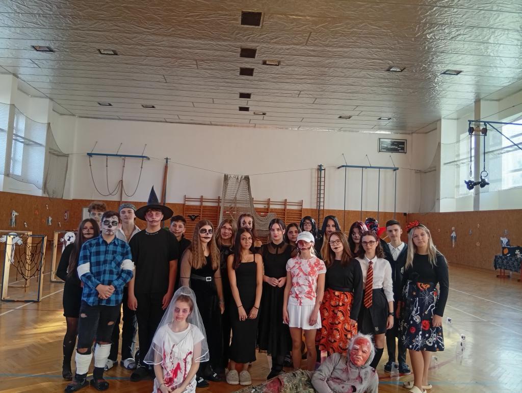 Halloween na Ležákovce