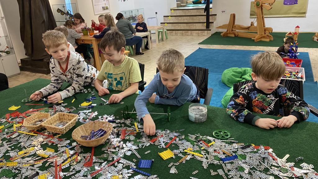 Děti z přípravných tříd navštívily muzeum - PT1, PT2