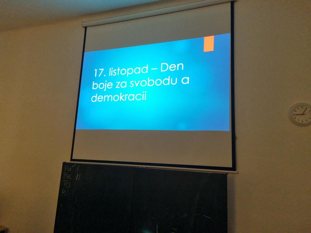 17. listopad – Den boje za svobodu a demokracii