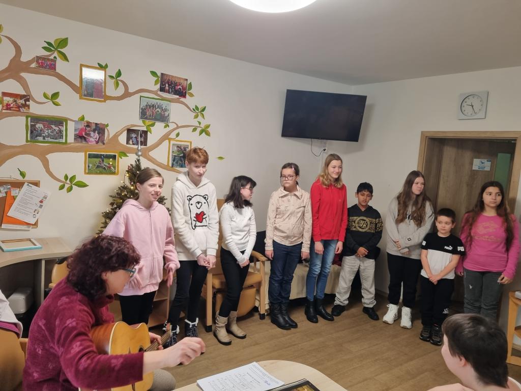 Vánoční pásmo v CDS Motýl